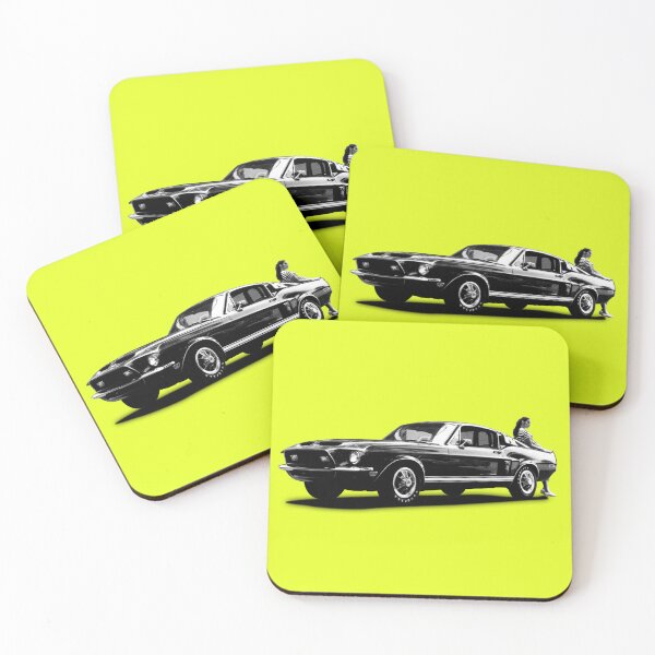 Item preview, The GT350 FASTBACK - Yellow designed and sold by boltjesdesign.