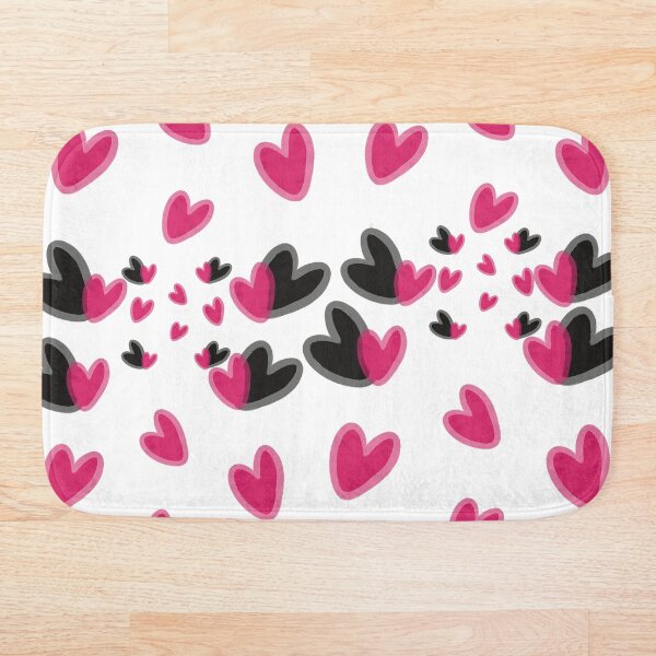 Item preview, Heart pattern pink black  designed and sold by camillia06.