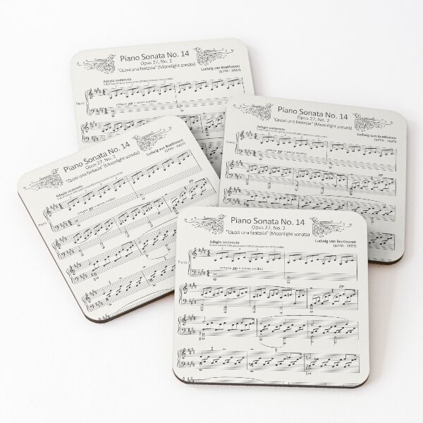 Item preview, Moonlight Sonata, Beethoven designed and sold by i-cottagedesign.