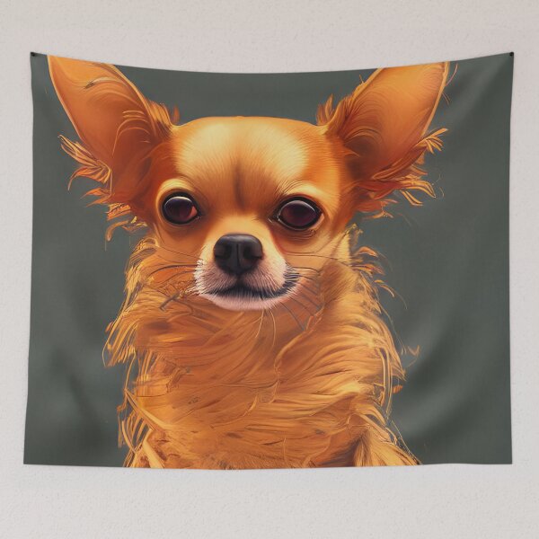 Item preview, Chihuahua colorful art painting dog #26 designed and sold by supeart.