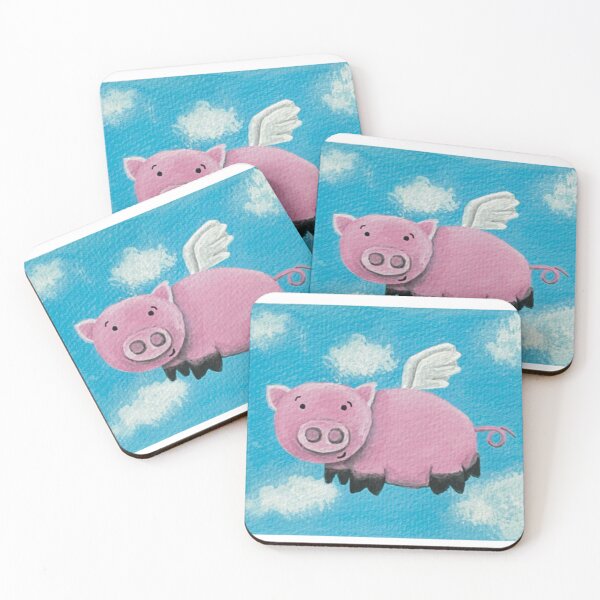 Item preview, Pigs Can Fly designed and sold by artbysarahallen.