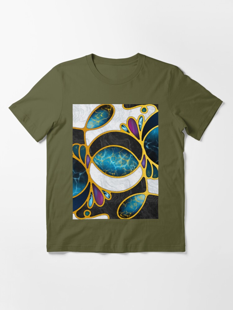 Marble And Opal (1e4e69) | Essential T-Shirt