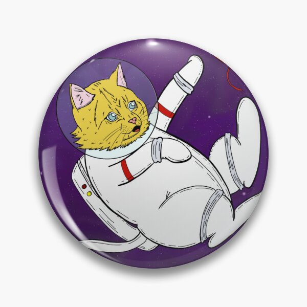 Item preview, Catstronaut designed and sold by FoxTrotMadlyArt.