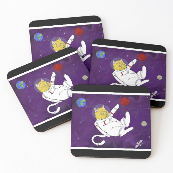 Item preview, Catstronaut designed and sold by FoxTrotMadlyArt.