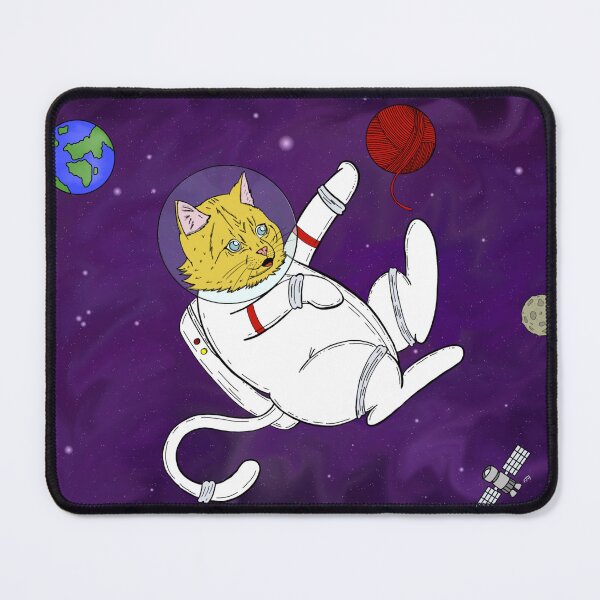 Item preview, Catstronaut designed and sold by FoxTrotMadlyArt.