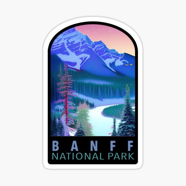 Item preview, Banff National Park Alberta Canada designed and sold by CattlettArt.