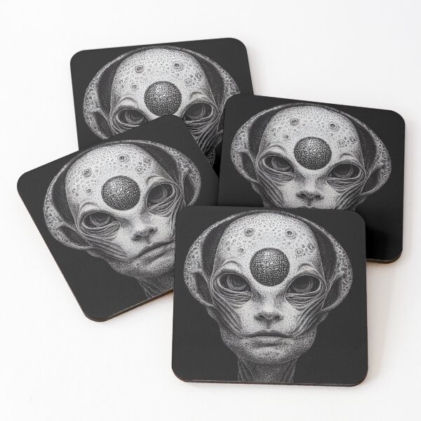 Item preview, ALIEN FACE  designed and sold by davidjulie.