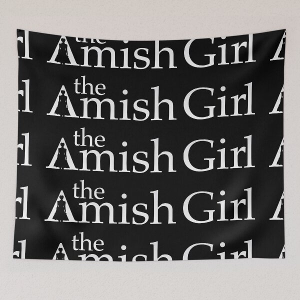 Item preview, Official logo of Ernie Vecchione's novel "The Amish Girl"-white designed and sold by erniewriter.