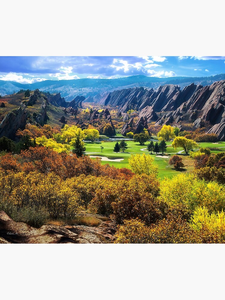 The Arrowhead Golf Club in Roxborough Park, Colorado   by ArtOLena