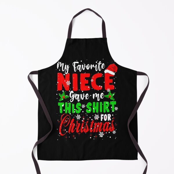 Item preview, My Favorite Niece Gave Me This Shirt Christmas Santa Family T-Shirt designed and sold by MaryDImai.