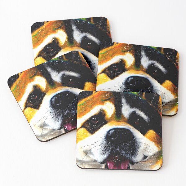 Item preview, Shiba Inu portrait - dog art painting #24 designed and sold by supeart.