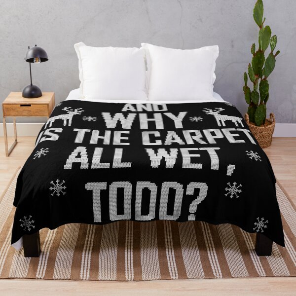 Item preview, Merry Christmas and why is the carpet all wet todd 2022 designed and sold by ZaccobBastian.