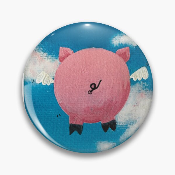 Item preview, Of course Pigs Can Fly! designed and sold by artbysarahallen.