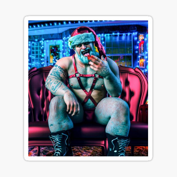 Naughty List Sticker