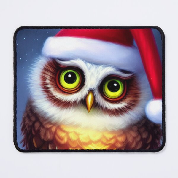 Item preview, Christmas Carol Owl designed and sold by ZenEverAI.