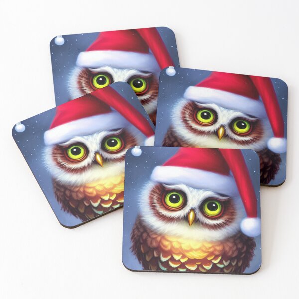 Item preview, Christmas Carol Owl designed and sold by ZenEverAI.