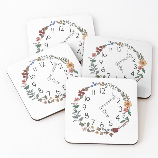 Item preview, Give Yourself Time Self Love Floral Painted Design designed and sold by redbubbleart18.