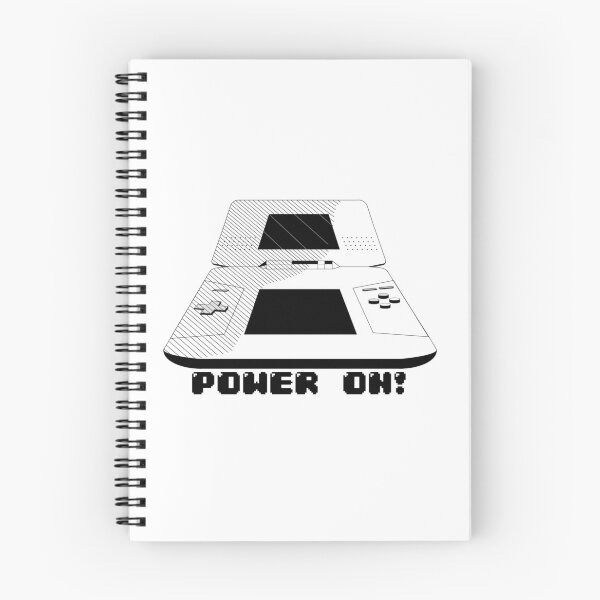 Item preview, Power On! DS Gaming (Black & White Graphic) designed and sold by Ryan Silberman.