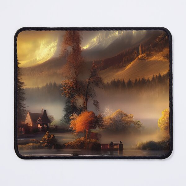 Item preview, Mountains evening landscape designed and sold by 4Seasons.