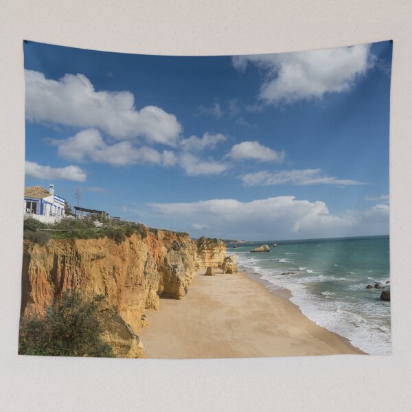 Item preview, Clifftop Restaurant with a View in Algarve Portugal designed and sold by Georgia Mizuleva.