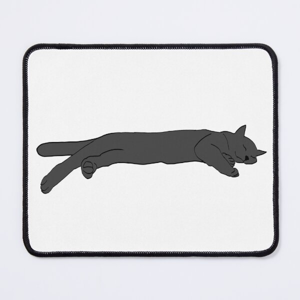Item preview, Long Cat Gray designed and sold by kotastrophe.