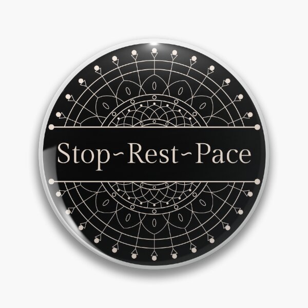 Item preview, Long Covid Mantra - Stop Rest Pace 2 designed and sold by Gretch21.