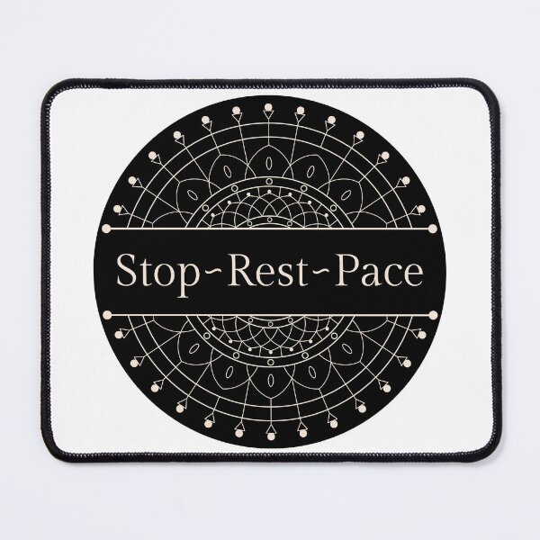 Item preview, Long Covid Mantra - Stop Rest Pace 2 designed and sold by Gretch21.