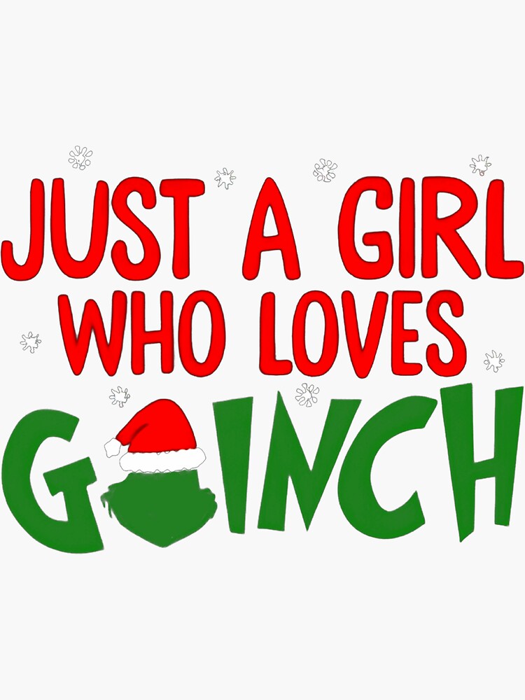 "Grinch merry Christmas quotes" Sticker for Sale by HollyM162 Redbubble