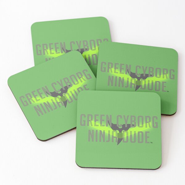 Item preview, Green Cyborg Ninja Dude designed and sold by sspaced-outt.