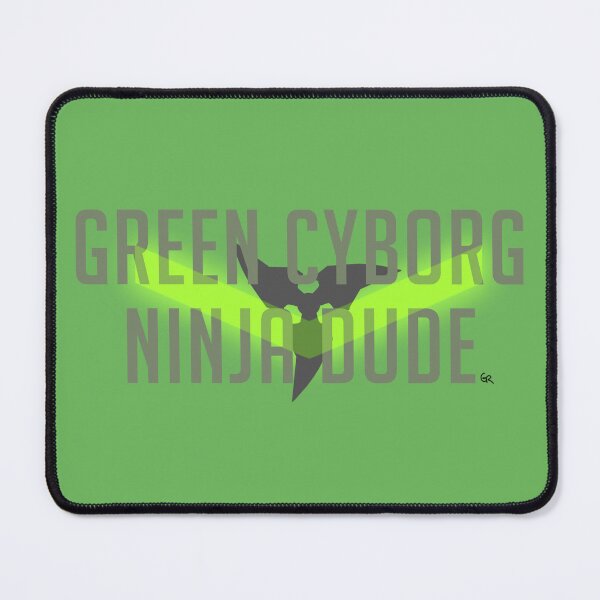 Item preview, Green Cyborg Ninja Dude designed and sold by sspaced-outt.