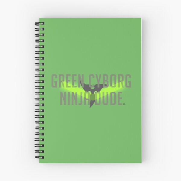 Item preview, Green Cyborg Ninja Dude designed and sold by sspaced-outt.