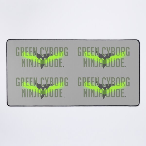 Item preview, Green Cyborg Ninja Dude designed and sold by sspaced-outt.