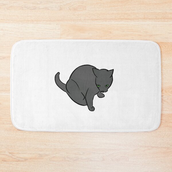 Item preview, Annoyed Cat Gray designed and sold by kotastrophe.