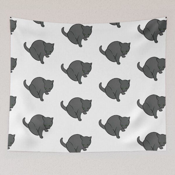Item preview, Annoyed Cat Gray designed and sold by kotastrophe.