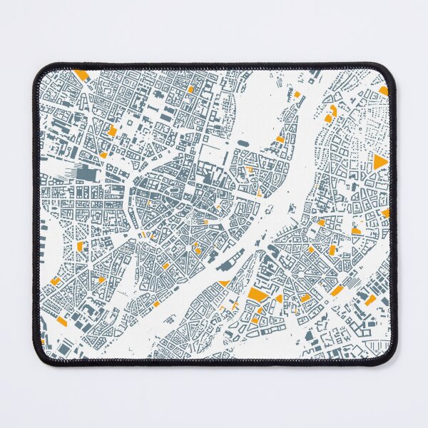 Item preview, Map of Munich, Germany with its schools in color designed and sold by jean-nicolas.