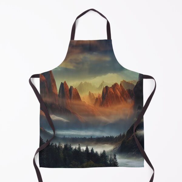 Item preview, Mountains evening landscape designed and sold by 4Seasons.