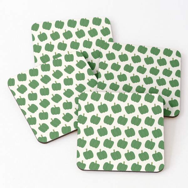 Item preview, Small medium bell pepper pattern 10 designed and sold by LemonCreamyyyy.