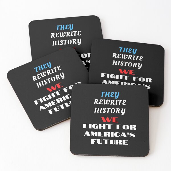 Item preview, They rewrite History, We fight for America's Future designed and sold by Cowboy Folly.