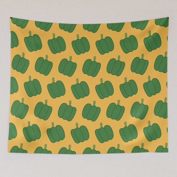 Item preview, Small medium bell pepper pattern 12 designed and sold by LemonCreamyyyy.