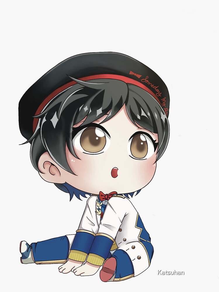 Chibi Anime Boy School Uniform, male chibi fan art transparent