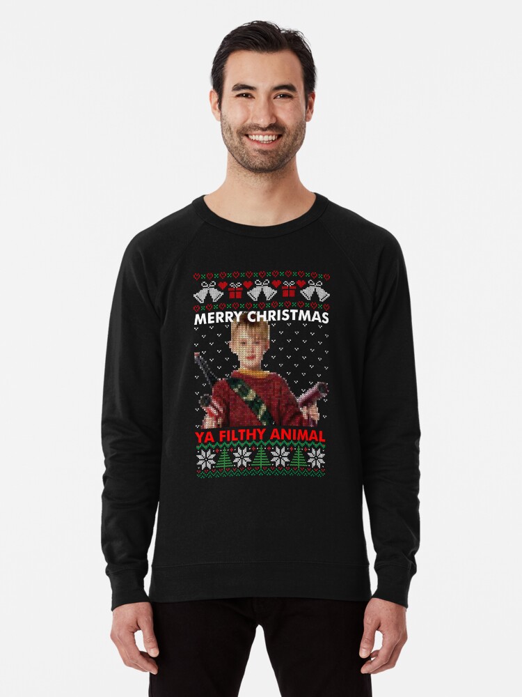 Merry christmas ya on sale filthy animal sweater mens
