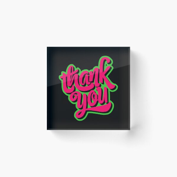 Item preview, Thank you chicha style 6 designed and sold by Betuzo.