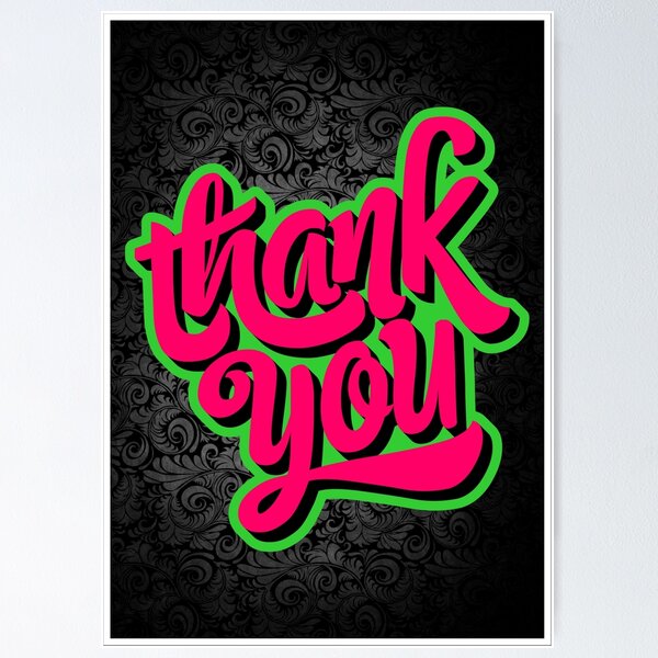 Item preview, Thank you chicha style 6 designed and sold by Betuzo.