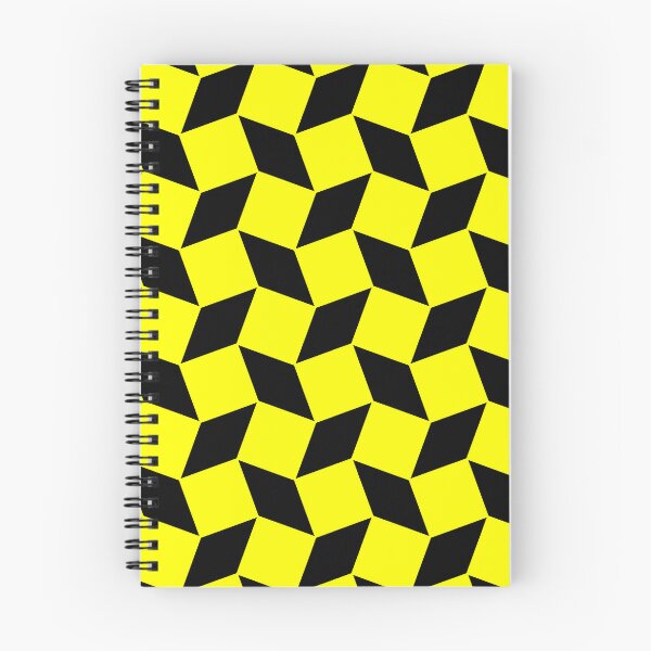 Item preview, 3D Deceptive Squares (Yellow) designed and sold by Summer-Winter.