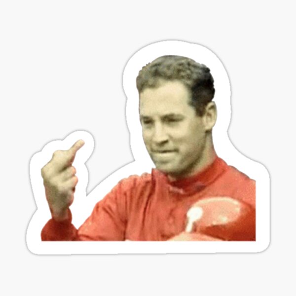 Phillies Savage Pat Burrell  Sticker for Sale by aestheticFYV