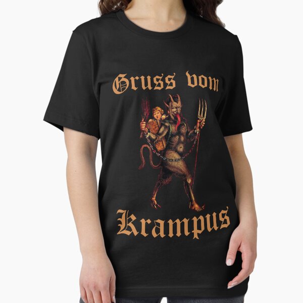 Item preview, Reto Vintage Krampus Child in Basket - Gruss vom Krampus designed and sold by Georgy09.