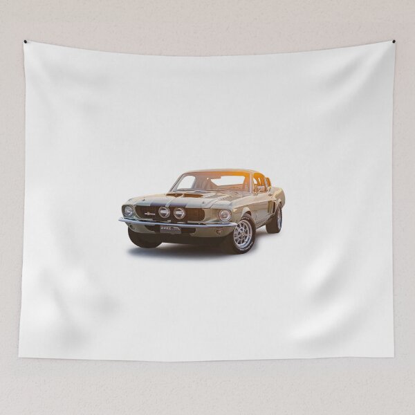 Item preview, 1967 Ford Mustang GT Fastback Shelby GT500 - White designed and sold by boltjesdesign.