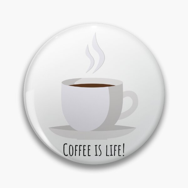 Item preview, Coffee is life! designed and sold by NiftyTees.
