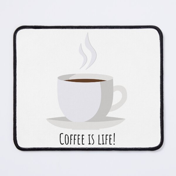 Item preview, Coffee is life! designed and sold by NiftyTees.