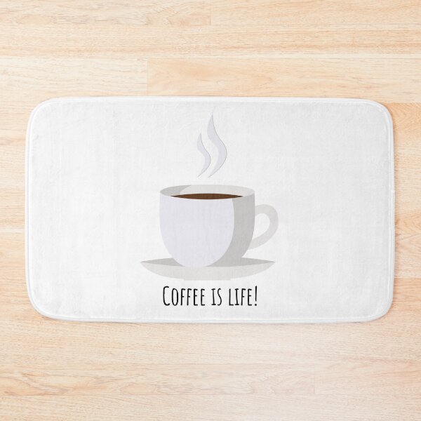 Item preview, Coffee is life! designed and sold by NiftyTees.
